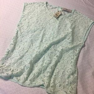 NWT Loft lace top